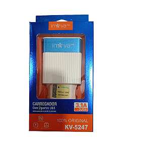 FONTE Carregador TC 3.1A KV 5247 FONTE UNIDADE