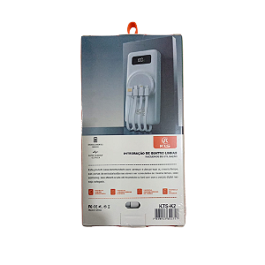 Power Bank 20.000 MAH  KTS K2 UNIDADE