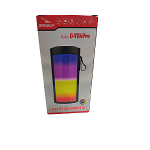 Rádio Portátil Grasep D-Y04 PRO UNIDADE