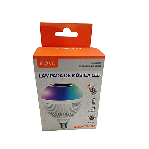 Lâmpada de Música RAD 12687 UNIDADE