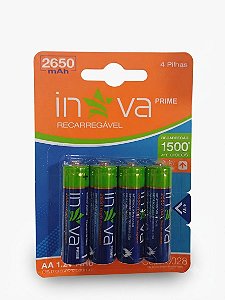 Pilha Conjunto Com 4 Un Recarregável CELL 13028