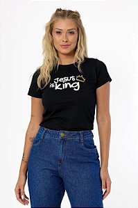 T-Shirt Feminina Jesus Is King