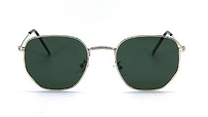 Óculos de Sol Unissex Hexagonal