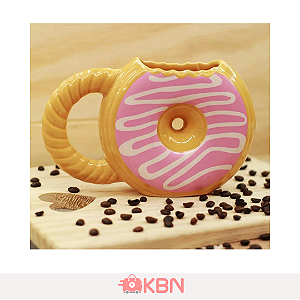 Caneca Decorativa Donuts