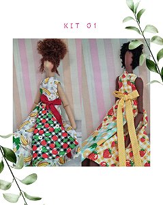 Projeto digital vestido dupla face