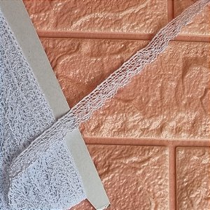 Renda de algodão branca  3 metros