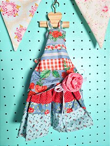 Avental floral para Tildas