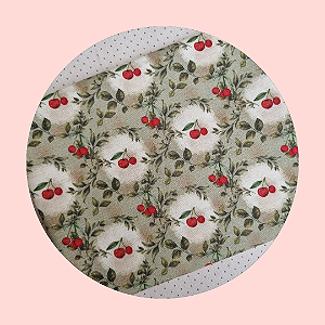 Tecido tricoline digital Floresta encantada kit com 3 tecidos de 50cm x 1m