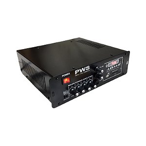 Amplificador de Sonorização de Ambiente 100W MPA-1100 USB/FM - PWS