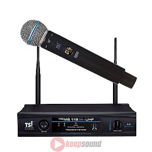 Kit Microfone Sem Fio TSI MS 215 CLI-UHF Mão /Cabeça /Lapela - KEEPSOUND -  Loja de Equipamentos de Som e Instrumentos Musicais