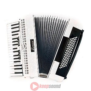 Acordeon 80 Baixos 9 Registros BAC80-7PWH - BENSON