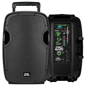 Caixa Acustica Amplificada Probass Underground 15 Probass