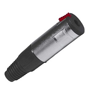 Plug Jack p10 linha c/trava Stereo Chrome 1919N - CSR