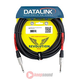 Cabo Para Instrumento P10/P10 7m 0,50mm² RI034 REVOLUTION INSTRUMENTO - DATALINK