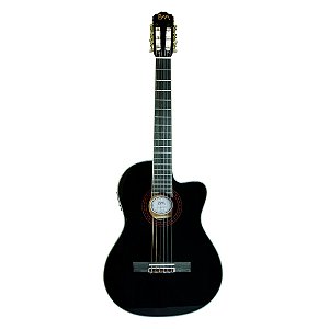 Violão 6 Cordas de Nylon Com Cutaway ANA FTCE BK - EWA