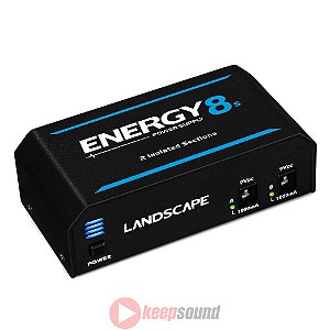 Fonte de Energia 2000mA Para 10 Pedais ENERGY 8S - LANDSCAPE