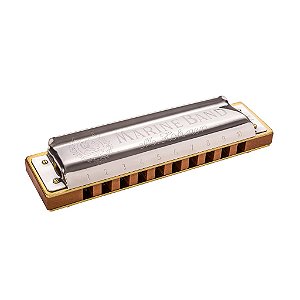 Gaita Diatônica E (Mi) MARINE BAND 1896 - HOHNER