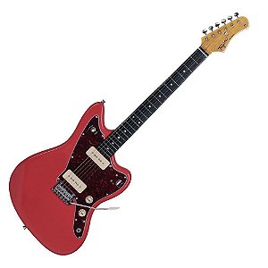 Guitarra Eletrica Woodstock Fiesta Red FR/DF/TT TW-61 - TAGIMA