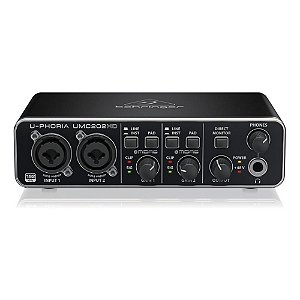 Interface De Áudio Behringer U-Phoria UMC 202HD - BEHRINGER