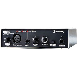 Interface De Áudio USB 2.0 2X2 UR12 - STEINBERG