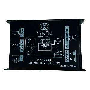 Direct Box Passivo MK-DB01 - Mak Pro