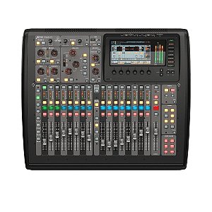 Mesa de Som Digital 16 Canais 8 saídas X32 COMPACT - BEHRINGER