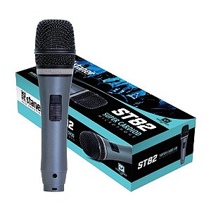 Microfone De Mão Dinâmico Super Cardioide ST-82 - STANER