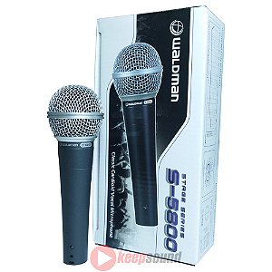 Microfone de Mão Profissional STAGE S-5800 - WALDMAN