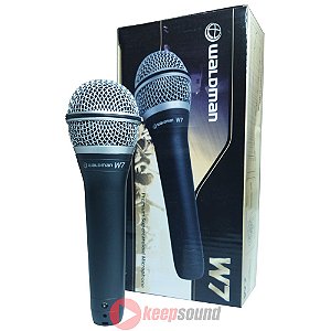 Microfone de Mão Profissional W7 - WALDMAN