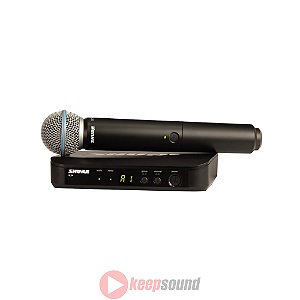Microfone de Mão Sem Fio BLX24BR/B58 - SHURE