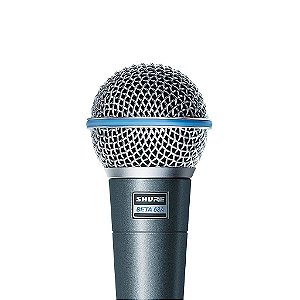 Microfone Dinâmico de Mão BETA 58A - SHURE