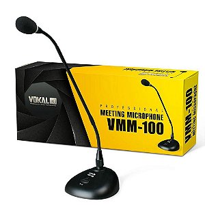 Microfone Gooseneck De Mesa 43 Centímetros Vmm100 - VOKAL
