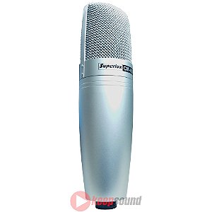 Microfone Profissional Condensador Cardioide CMH8A - SUPERLUX