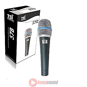 Microfone Profissional Dinâmico 57-B - TSI