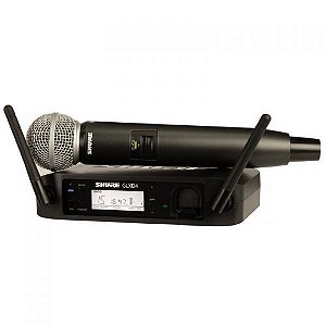 Microfone sem fio bastão GLXD24/BETA 58 - SHURE