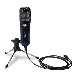 Microfone USB Condensador cardioide PODCAST 400U - SKP