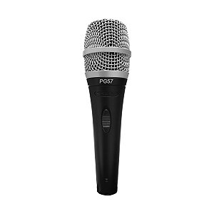Microfone Profissional Dinâmico Pg57-xlr - Shure