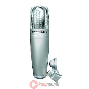 Microfone Profissional Condensador Cardioide CMH8A - SUPERLUX