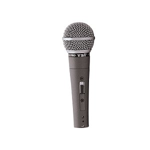 Microfone Dinâmico de Mão com Chave PRO-BR - TSI