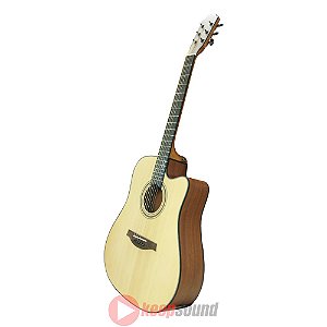 Violão 6 Cordas de Aço Elétrico GD100CE NS - BENSON