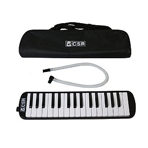Escaleta de 37 Teclas Preto CSR 37SB com Capa - CSR