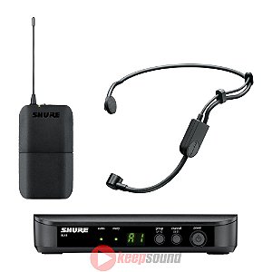 Microfone Headset Profissional Sem Fio BLX14BR/P31 - SHURE