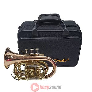 Trompete Pocket BB (Si Bemol) CPTR-91 - CONDOR