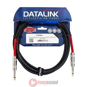 Cabo Para Instrumento P10/P10 5m 0,20mm² GI008 GARAGE INSTRUMENTO - DATALINK