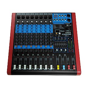 Mesa de Som 8 Canais MS8.4 EUX - SOUNDVOICE