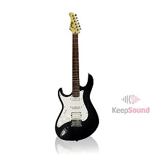 Guitarra Elétrica Para Canhoto G110 LH BK - CORT