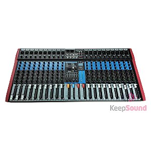 Mesa de Som 20 Canais MS202 EUX - SOUNDVOICE