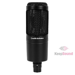 Microfone Profissional Condensador AT2020 - AUDIO-TECHNICA
