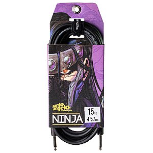 Cabo Para Instrumentos P10/p10 3,05m  Ninja Guitar 10ft/3.05m - Santo Angelo