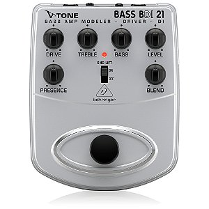 Pedal Simulador Para Contrabaixo Bdi21 - Behringer